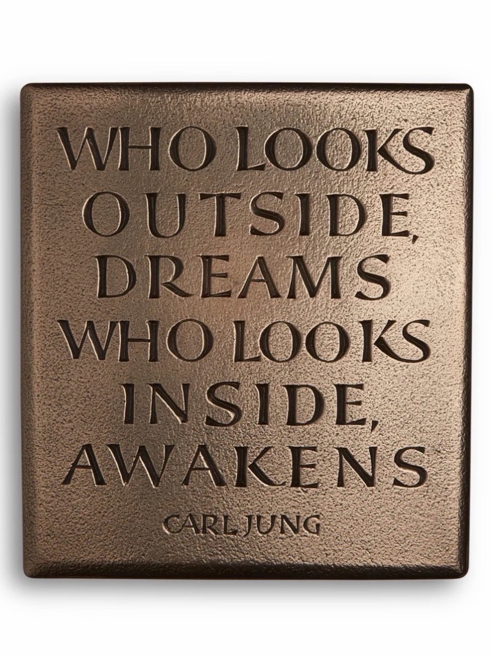 *NEW* Inspirational Wall Plaque - Carl Jung Quote